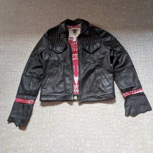 NEW Junker Design LA Distressed "Mad Max" Leather Jacket